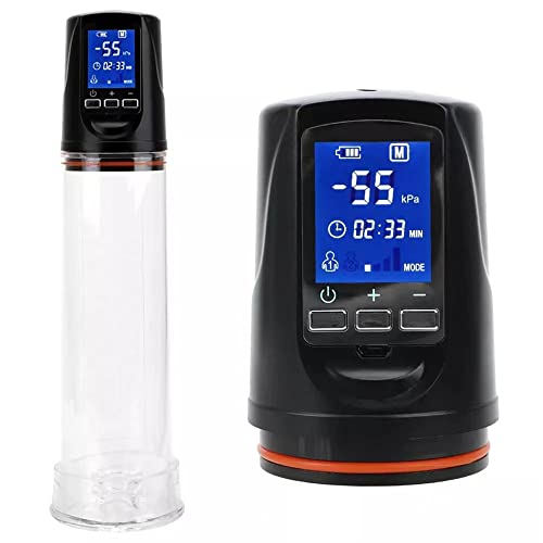 Power Tools Training - 電動真空ポンプ式男性用オナニー器具、調整可能な成長促進強力吸引EDサポート付き、強力な性トレーニング下着ツール