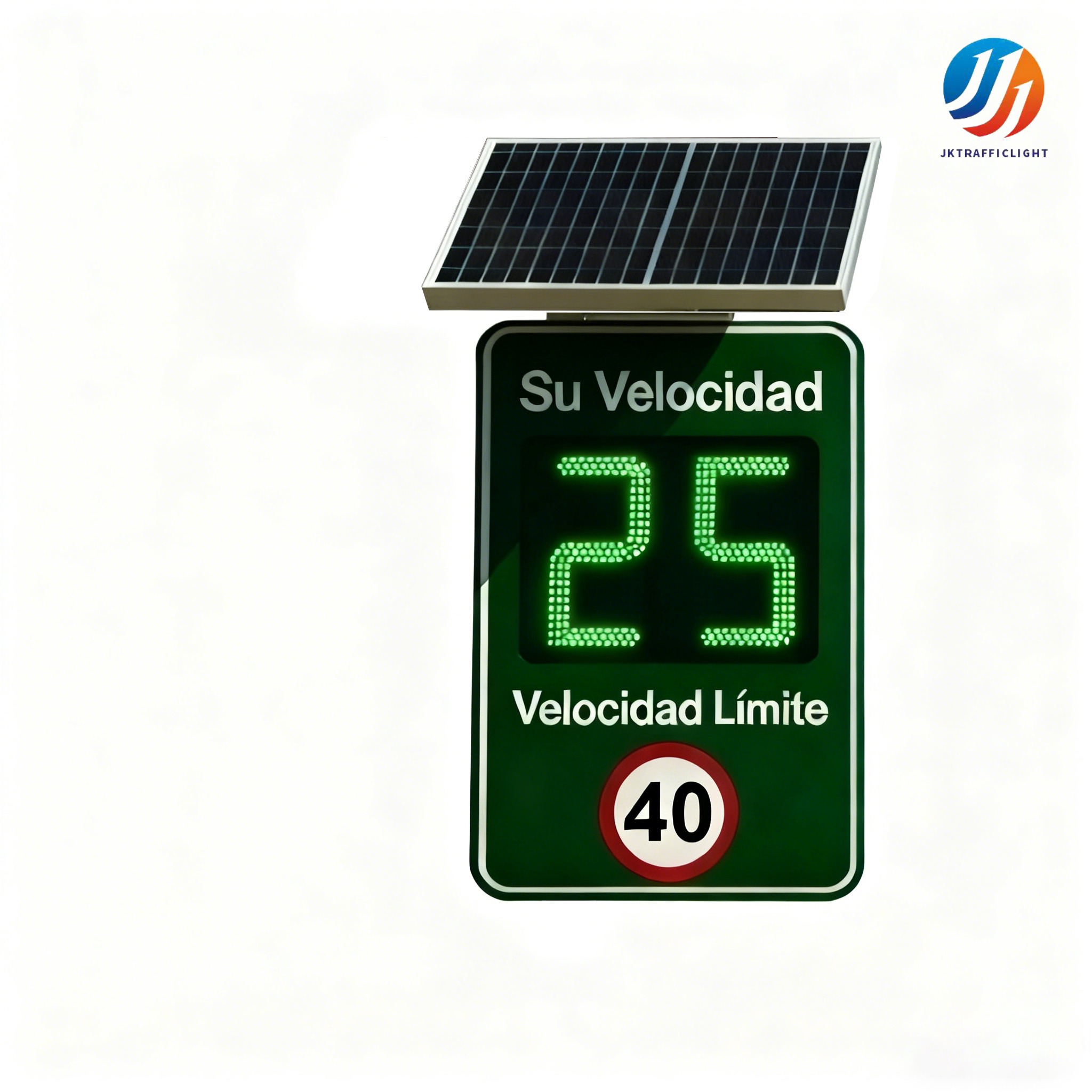Power Tools Zones - ソーラー式レーダー速度標識、スペイン語版「Su Velocidad」、学校区域と道路安全のためのLED速度表示