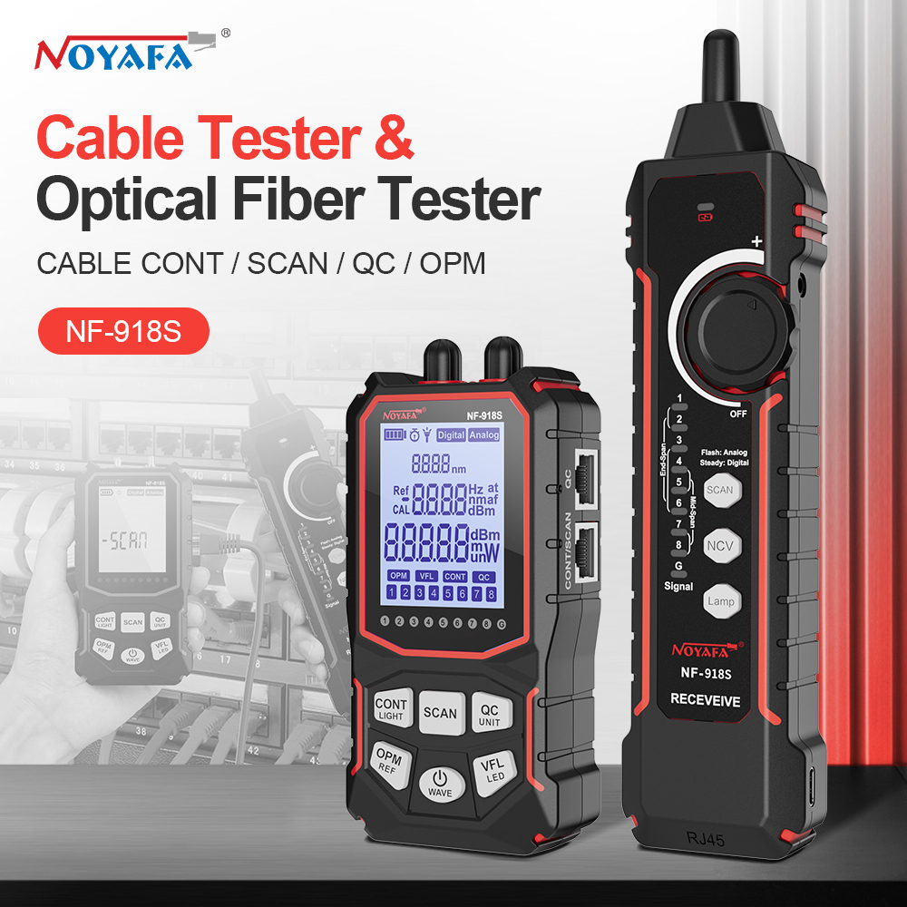 Power Tools Display - Noyafa-ネットワークケーブルテスター,液晶ディスプレイ,ケーブルトラッカー,パイカー,光電源計,視覚障害ロケーター,ネットワークツール,NF-918S