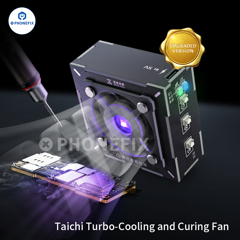 Power Tools Book - Qianli MEGA-IDEA ターボ冷却 UV 硬化ファンヒューム抽出器携帯電話のマザーボード PCB