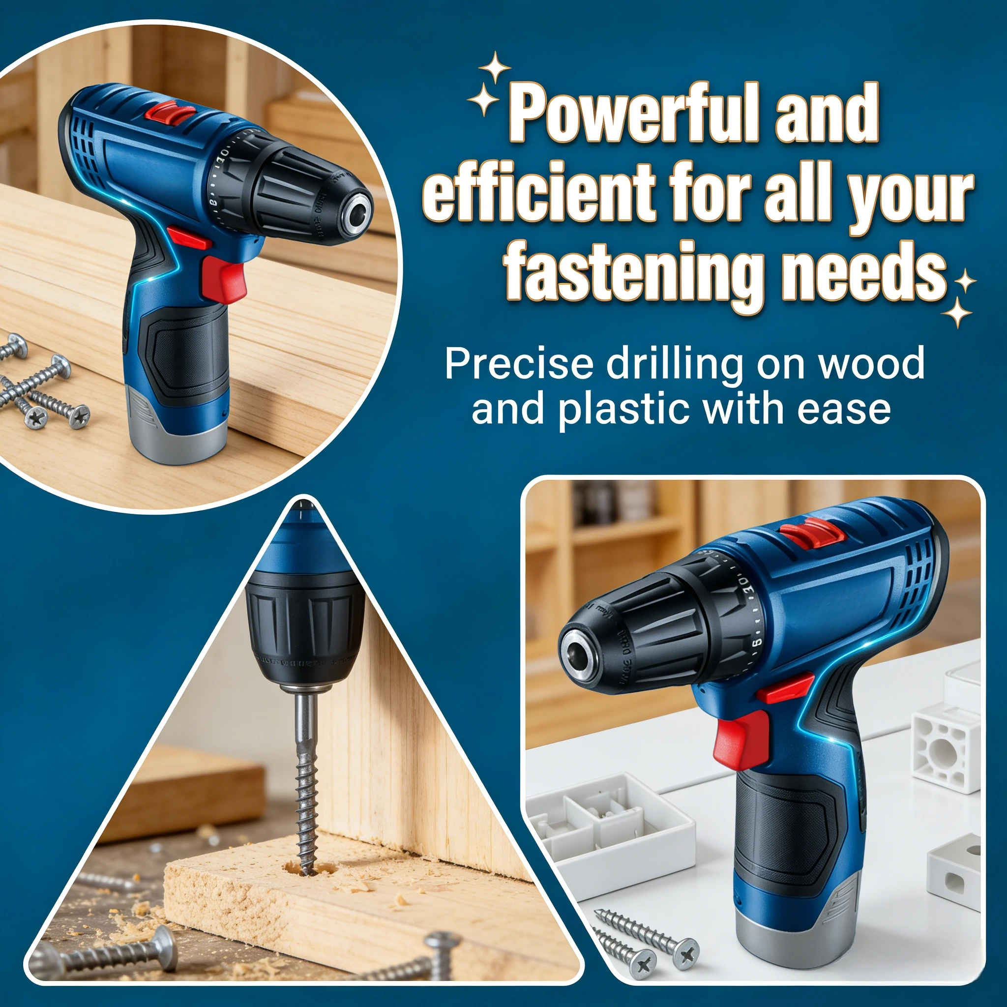 Power Tools Brand - ボッシュ電動ドリル GSR 120-LI 12V 充電式コードレス多機能家庭用 DIY
