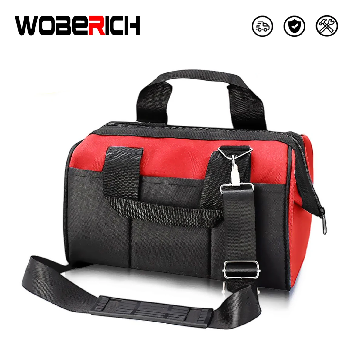Bag Power Tools - 防水マルチポケットツールバッグ、ツールオーガナイザー、電気技師ツール用ポーチ、電動工具