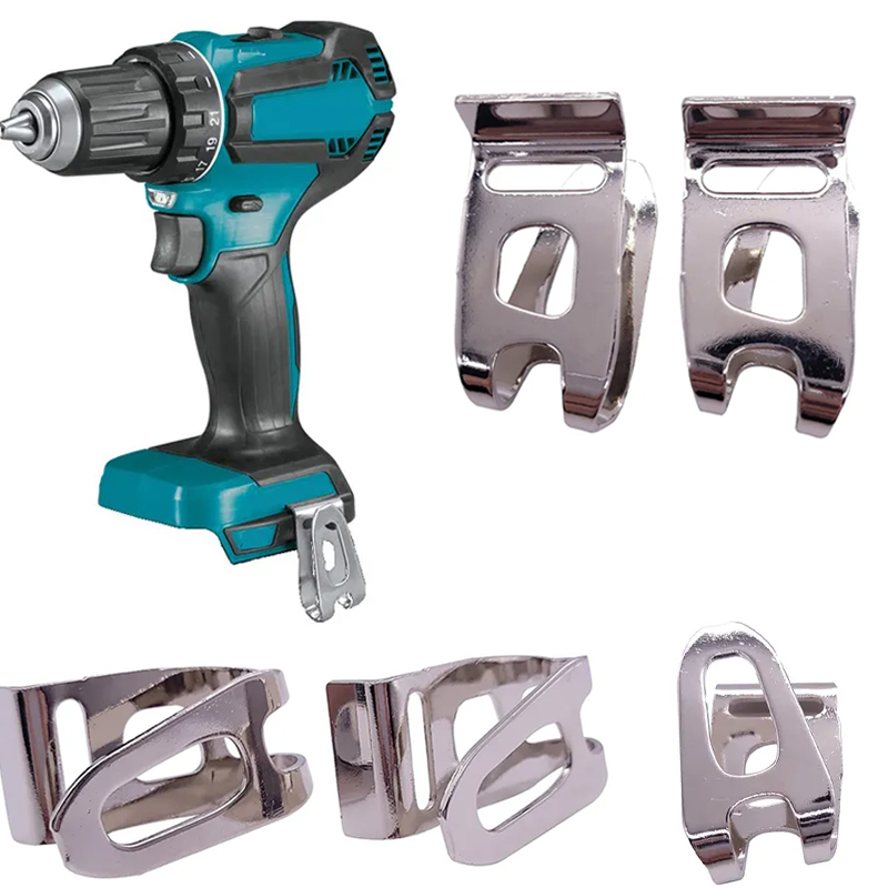 Power Tools Book - 電動ドリル,コードレスドリル,インパクトドライバー,ビットホルダー,ツール,アクセサリー用ネジ付きベルトクリップ18v
