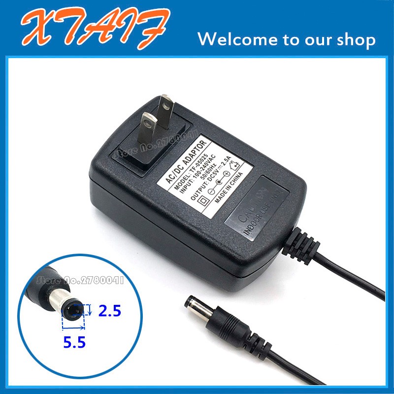 EU/米国/英国プラグ DC 5V2.5A 5V 2.5A  - Power Tools Uk のレビューと価格