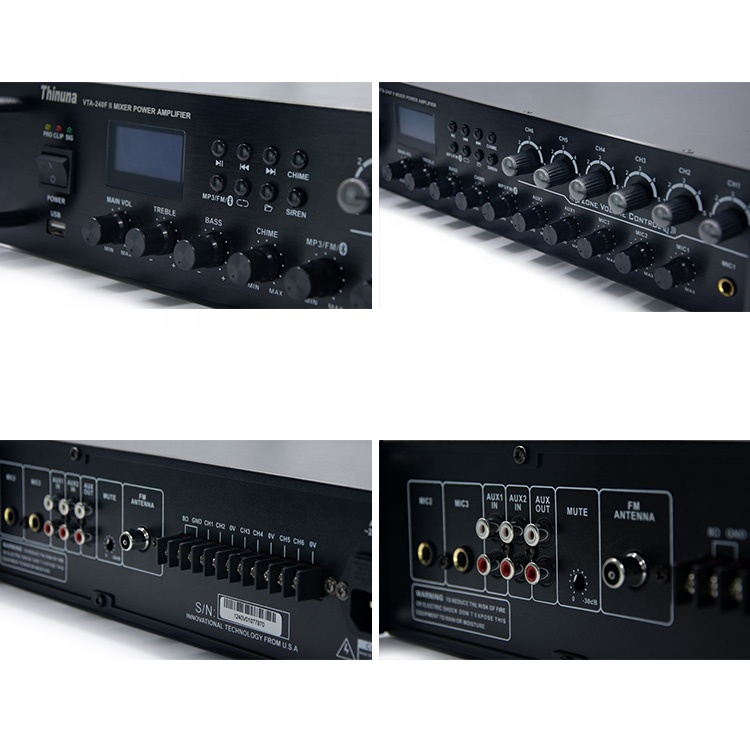 パワーアンプシステム 6ゾーンオーディオパワーアンプ 5EQ - Power Tools Zones のレビューと価格
