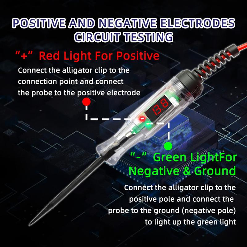 3V 120V 電圧テスターペンデジタルディスプレイロングプ - Power Tools Display のレビューと価格