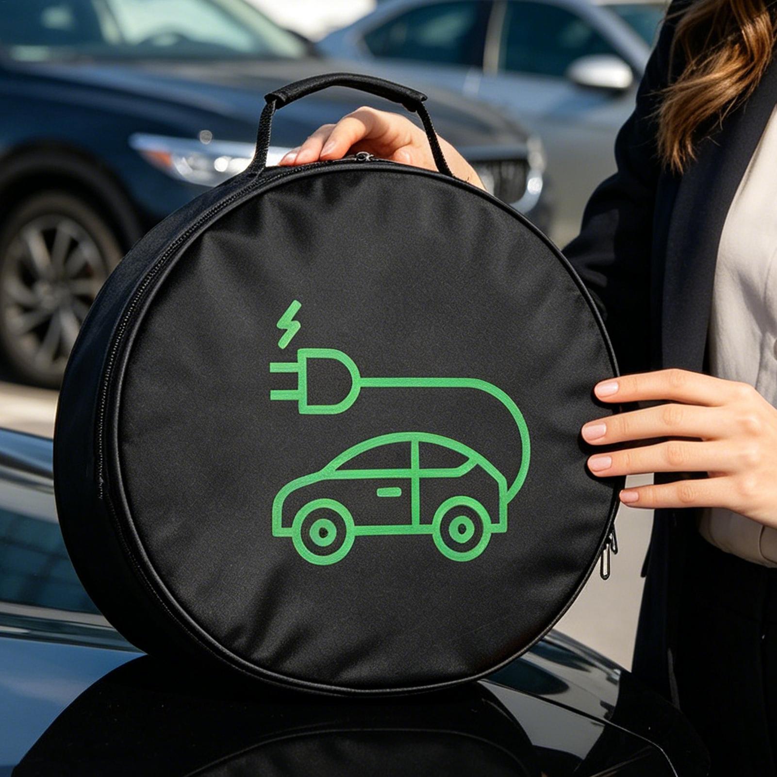 オックスフォード布 EV 充電ケーブル収納袋ポータブルカーホ - Bag Power Tools のレビューと価格
