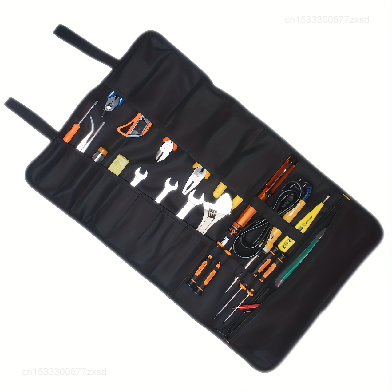 オックスフォードキャンバス折りたたみレンチロール収納ツールバ - Bag Power Tools のレビューと価格