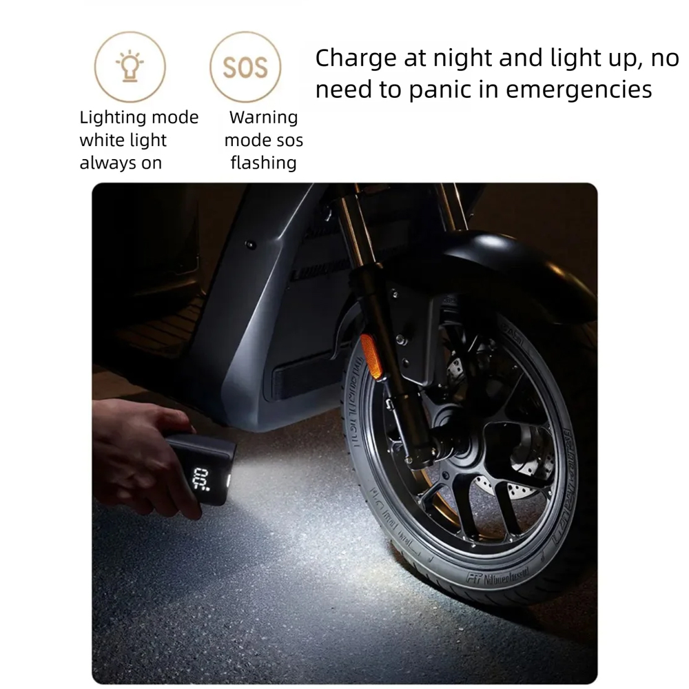Mijia ポータブルエアポンプ ミニ電動インフレータ 15 - Power Tools Display のレビューと価格