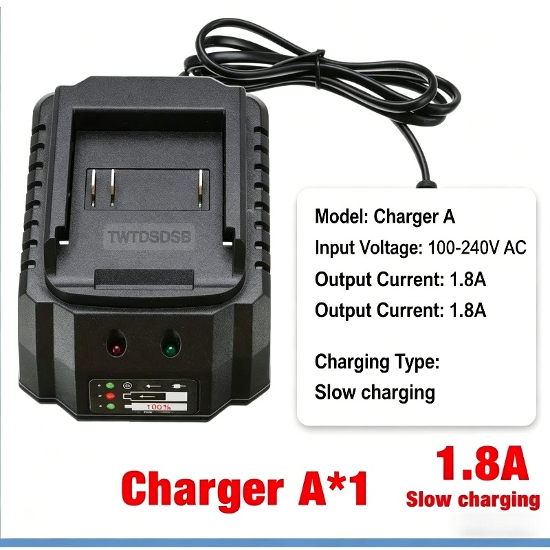 バッテリー リチウムイオン充電器 クイックチャージ 18V  - Power Tools Uk のレビューと価格
