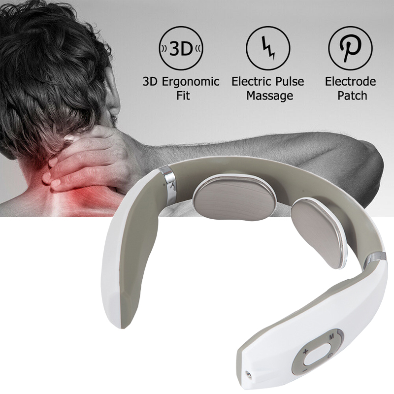 スマート電気パルス背中と首のマッサージャー遠赤外線加熱鎮痛ツ - Health Power Tools のレビューと価格