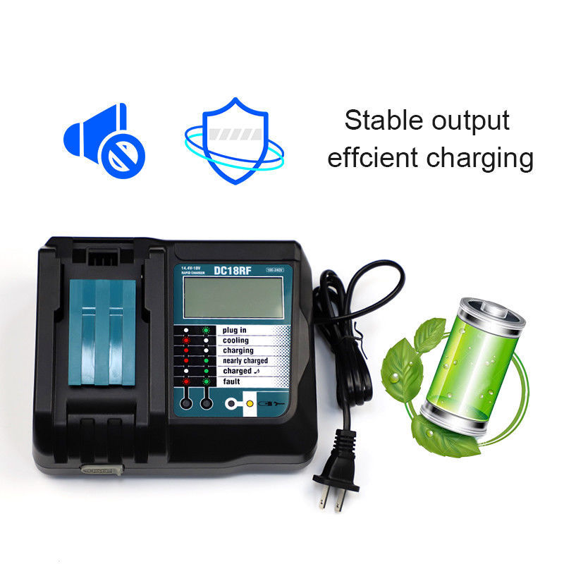 バッテリー充電器dc18rf 3a,18v,14.4v,bl - Power Tools Uk のレビューと価格