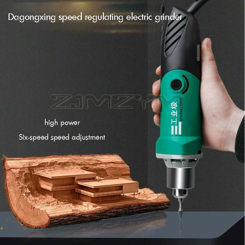 6段階変速ハイパワー彫刻機 電動ドリル 木彫り 研磨機 ロー - Power Tools Uk のレビューと価格