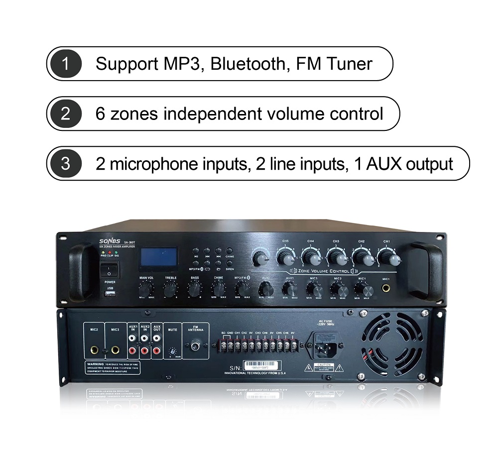 500W 80Hz～16kHz PAシステム 6ゾーン デジ - Power Tools Zones のレビューと価格